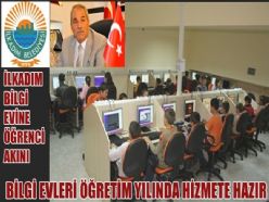 İLKADIM BİLGİ EVLERİNE YOĞUN İLGİ