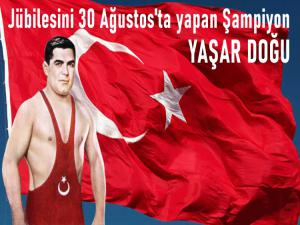 YAŞAR DOĞU 30 AĞUSTOS 1955 GÜNÜ JÜBİLE YAPMIŞTI