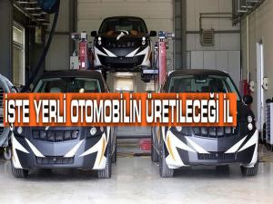 YERLİ OTOMOBİL ERZURUMDA ÜRETİLECEK