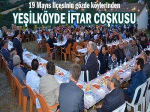 YEŞİLKÖYDE İFTAR COŞKUSU YAŞANDI