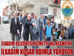 İLKADIM BELEDİYESİ HIZ KESMEK BİLMİYOR