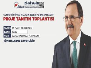 ZİHNİ ŞAHİN ATAKUM İÇİN PROJELERİNİ AÇIKLAYACAK