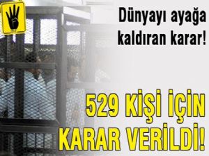 MISIRDA 37 KİŞİYE İDAM KARARI ÇIKTI