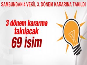 AK PARTİDE 69 MİLLETVEKİLİ MECLİSE VEDA EDECEK