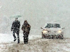 Doğu Karadenizde yoğun kar yağışı etkili oluyor