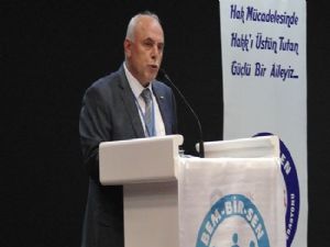 Bem-Bir Sen Başkanı Nurettin Sever güven tazeledi 