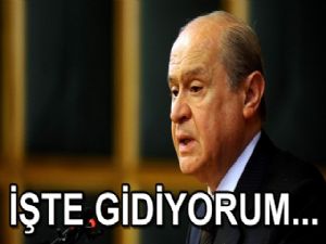 Bahçeli: İşte gidiyorum...Tunceli'ye