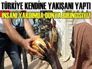 İnsani yardımda dünya birincisiyiz