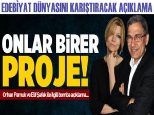 Orhan Pamuk ve Elif Şafak birer proje