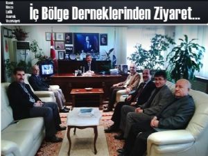 İç Bölge Derneklerinden İlçe ziyaretleri