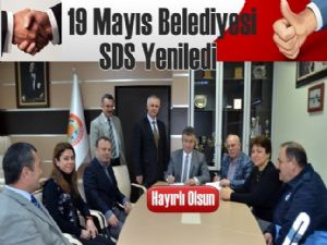 19 Mayıs Belediyesinde SDS yenileme sevinci