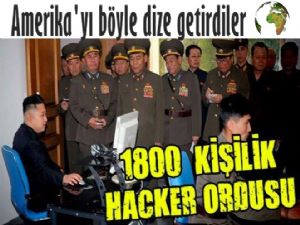Kuzey Koreli hackerlar Amerikaya diz çöktürdü