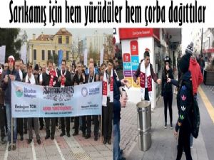 Samsun'da Sarıkamış Harekatının 100.yılında yürüdüler