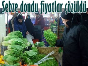 Kar yağışı sebze -meyve fiyatlarını etkiledi