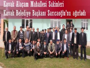 Kavak Belediye Başkanı Alaçam Mahallesi sakinleriyle buluştu