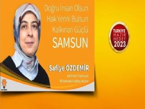 Safiye Özdemir AK Parti Samsun Milletvekili Aday Adayı 