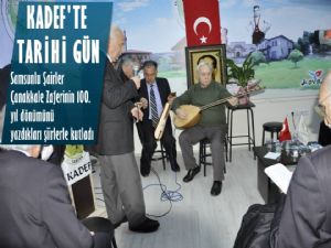 Samsunlu Şairler Çanakkale Zaferinin 100. yılını şiirleriyle kutladılar