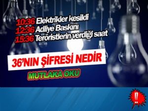 36 nın şifresi nedir