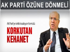 Fehmi Koru'dan çarpıcı açıklamalar; AK Parti Öze dönmeli