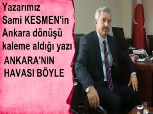 Ankara'nın Havası Böyle 