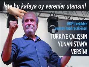 Bakın HDP'li Kürkçü ne teklif inde bulundu?