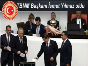 İsmet Yılmaz Meclis Başkanı oldu