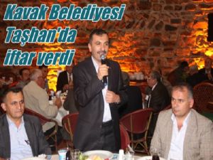 Kavak Belediyesi'nden Çakallı Taşhan'da anlamlı iftar 