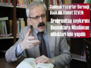 Srebrenitsa  soykırımı Boşnaklara Müslüman oldukları için yapıldı