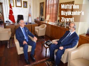 Samsun İl Müftüsü Veysel Çakı'dan Büyükşehir'e Ziyaret