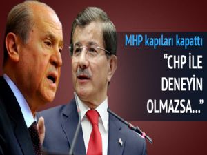 AK Parti ile MHP Koalisyon görüşmelerinden sonuç çıkmadı