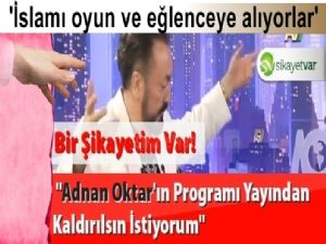 Adnan Oktar'ın programı hakkında şikayet yağıyor