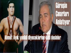 Ahmet Ayık yenildi diyeceklerine öldü desinler