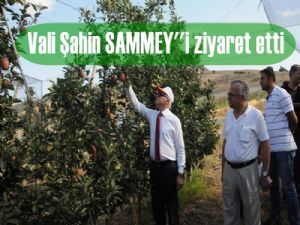 Samsun Valisi İbrahim Şahin SAMMEY'i ziyaret etti