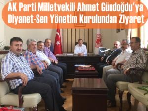 Ahmet Gündoğdu'ya Diyanet -Sen Genel Merkezinden Ziyaret