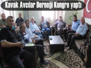 Kavak Avcılar Kulübü Derneği Genel Kurulu yapıldı  