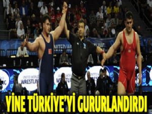 Dünya Güreş Şampiyonası'nda altın madalya Türkiye'nin