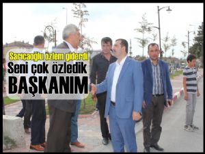 Kavak Belediye Başkanı hasret giderdi 