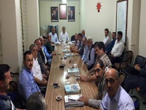 AK Parti Kavak İlçe Teşkilatı haftalık toplantısını yaptı