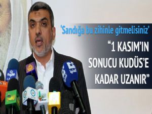 1 Kasım'da sandığa gittiğinizde Kudüs'ü düşünün