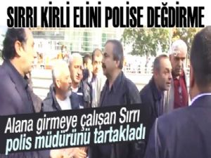 HDP'li Sırrı Süreyya Önder polis müdürünü itti 