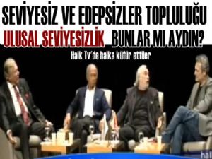 Halk tv'de yaptıkları seviyesizlikle seyircileri utandırdılar