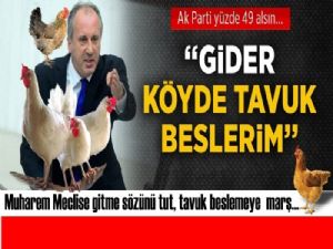 Muharrem İnce verdiği sözü tutacak mı?