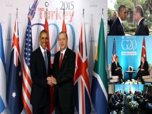 Obama-Erdoğan görüşmesi gerçekleşti