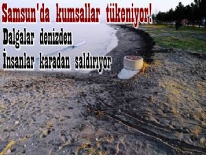 Dalgalar denizden insanlar karadan yok ediyorlar