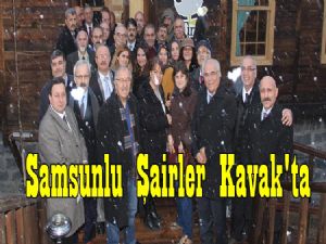 Kavak'ta şiir rüzgarı esti