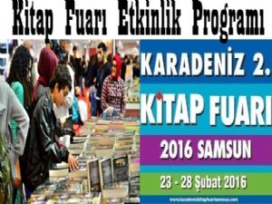 Karadeniz 2 Kitap Fuarı Etkinlik Programı 