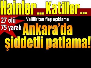 Hainler Ankara'da yine katliam yaptı