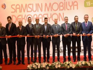 Samsun'a Mobilya Fuarı açıldı
