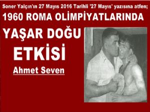 1960 Roma Olimpiyatlarında Yaşar Doğu etkisi
