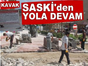 SASKİ'den hizmet atağı yok yola devam 